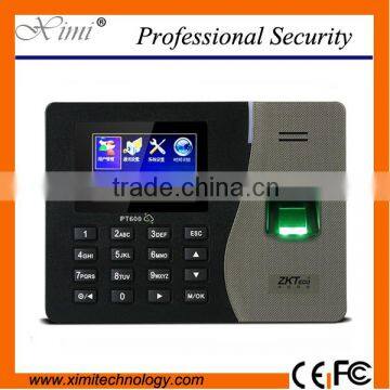 ZK high tech good quality 3000 fingerprint user free softwares TCP / IP network fingerprint time attendance system