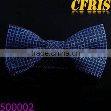 Colored stripe woven printing bow tie