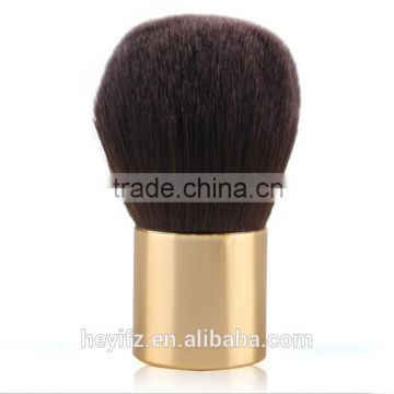 Hot Sell Synthetic Hair Gold Handle Nail Dust Brush