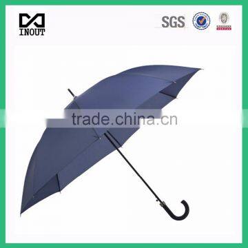 23 inch long stick logo cheapest factory business umbrella