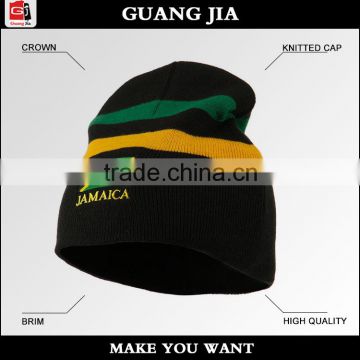 made in china high quality jamaica knit cap