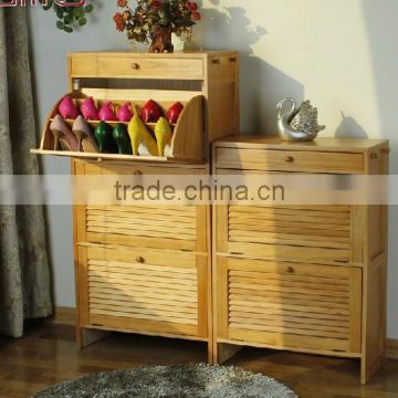 2015 New style canvas shoes wooden shoe rack for sale