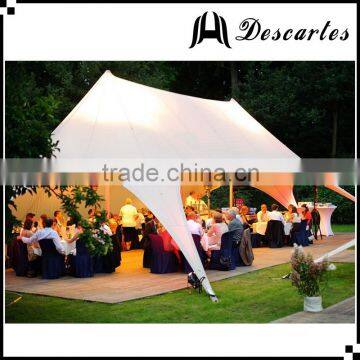 2016 top sale double star shaped 100 person carnival tents for festival celebration