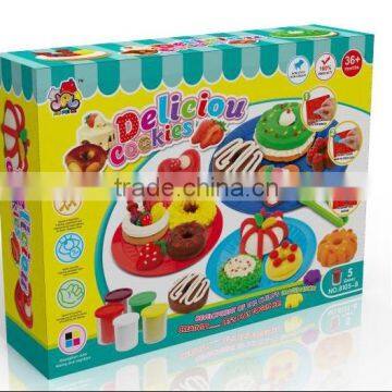 Best selling childrens game Playdough cookie plasticine modeling clay