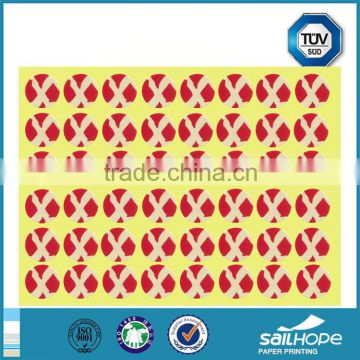 Popular top sell paper adhesive sticker labels