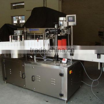 Double Side Jerry Can Sticker Labeling Machine