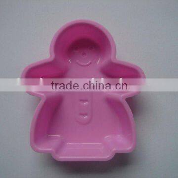 silicone girl cake mould