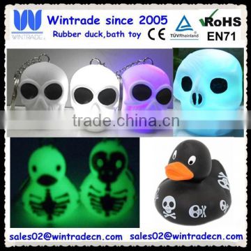 Flashing halloween gifts(led skull & glow duck)