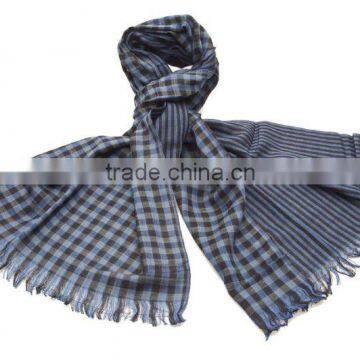 Cotton double layer fashion wholesale scarf