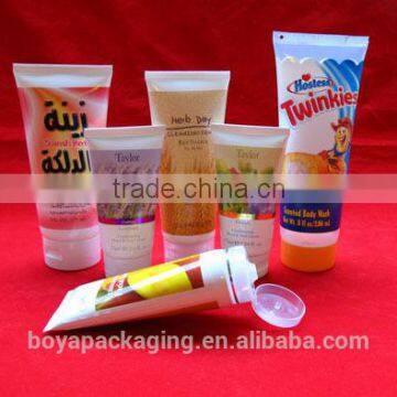 simple packaing food packaging plastic tube labeling