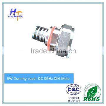 Microwave Coaxial terminator dummy load 5W DC - 3GHz DIN 7 16 Male