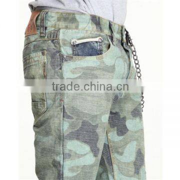 2015 Printed Camo Design Denim Jeans Wholesale Camo Pants JXQ954 photo-6