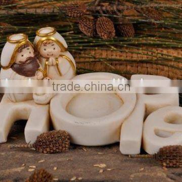 Religious word "HOPe" resin decoration item