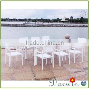 Economical and practical outdoor garden rattan dining furniture