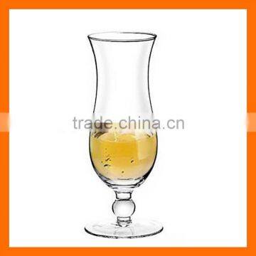 Whole sale juice glass with stem, water glass cup