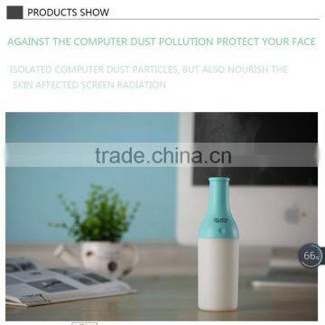 Bottle Usb Humidifier/air Cleaner/ Air Purifier for Home Office photo-5