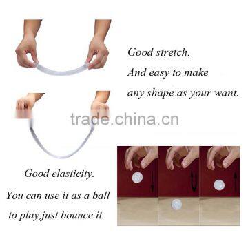 Educational Toys Plasticine Transparent Crystal Putty Thinking Bouncing Therapy Putty photo-3