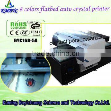 Factory price A2 format inkjet crystal printer flatbed