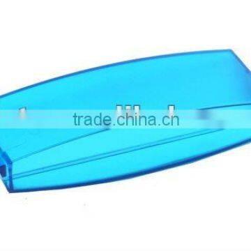 fashionable colorful plastic eyeglasses case