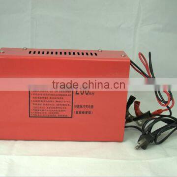 12V/24V Auto Recognition Intelligent Battery Charger 20A 200AH photo-5