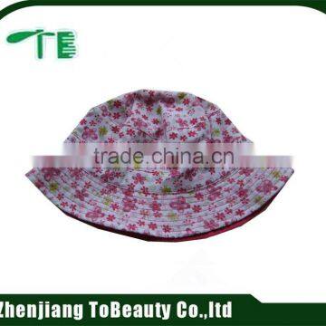 custom printed butterfly and flower printing bucket hat