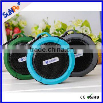 Portable Mini Subwoofer HIFI Stereo Sound Box C6 Waterproof Bluetooth Speaker Shower Speaker For Outdoor Sport