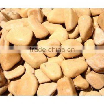 Golden Yellow Rough Pebbles