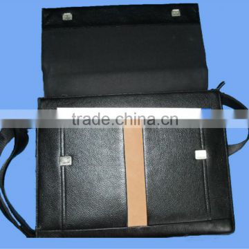 genuine leather briefcase 2014 new fashion men high quality Leather Goods Produce Factory