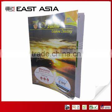 Perfect Binding UV Coating Art Paper&newsprint Telephone Directory Printing Service