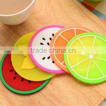 Eco-friendly Round Shape Plastic Home Cup Coaster