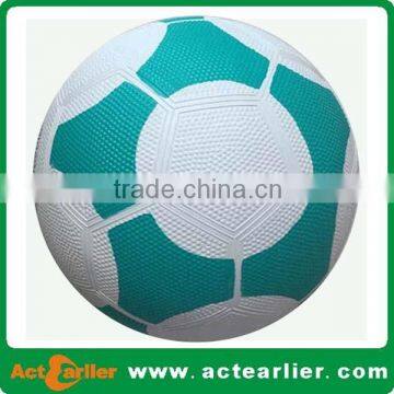 Cheap Size 4 Promotional Natural Rubber Soccer Ball photo-5
