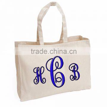 Wholesale Boutique Easter Basket Monogrammable Canvas Shipping Bags photo-4