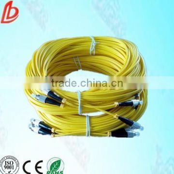 FC to FC PC SM duplex fiber optic pach cord, fc fibre patch cable