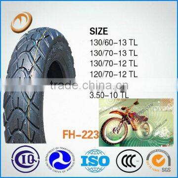 Factory for Motorcycle Tyre Tires for Scooters 130/60/13