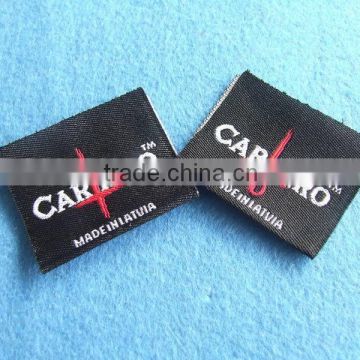 China factory wholesale garment sew on woven labels