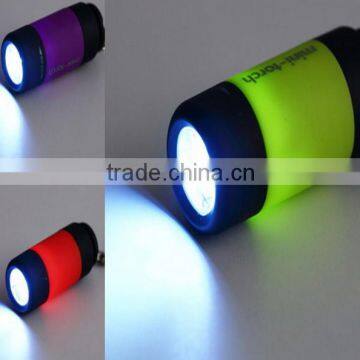 2016 new Super bright Portable USB LED Mini Light Flashlight Rechargeable Pocket Keychain Torch