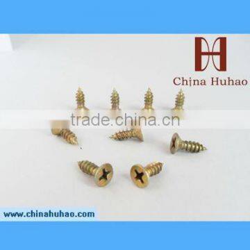 Wood Screw / Countersunk / Philips Head chipboard tapping screws huhao tianjin decking screws