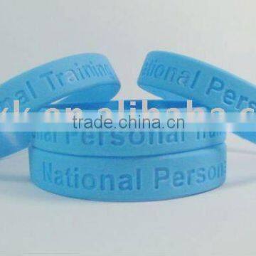 Laser Engraved Silionce Bracelet Shape