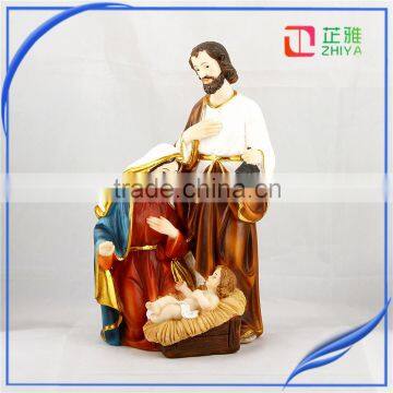 Polyresin Religious Figure Resin Holy Family photo-5