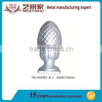 Decorative Fence Post Round Shape Aluminum End Cap photo-4