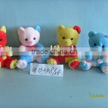 Colorful plush bear toy popular bear