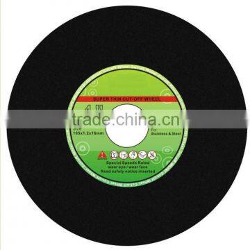 4" Super Thin Cut off Wheel for India Market