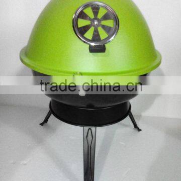 Green Coated Finishing charcoal small BBQ Grill