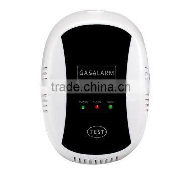 Easy to install portable gas detector with wireless alarm system