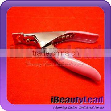 2014 13cm stainless steel nail clipper with rubber handle