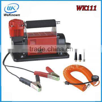 12 volt DC mini car air compressor/car tire pumps