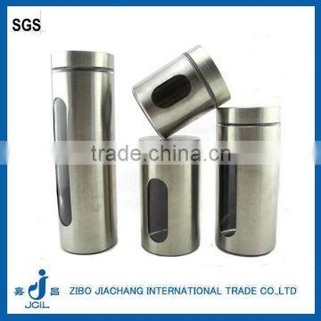 4 Pcs Stainless Steel Color Coating Glass Jars and Bottles photo-3