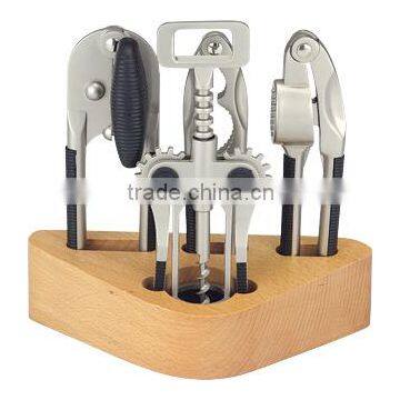 Good quality whosale stainless steel bottle opener set