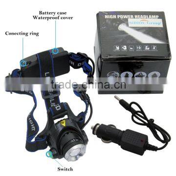 1800LM XM-L T6 LED Zoomable Headlight 3 Modes 18650 Bike Bicycle Flashlight Head Light Outdoor Camping photo-6