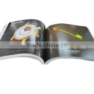 Perfect Binding Golden Watch Catalog Printing